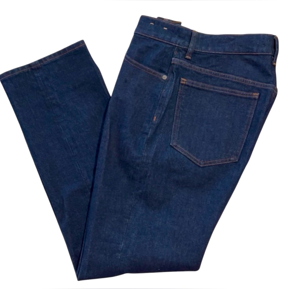MADEWELL Women’s ‘90s Straight Fair Trade Certified Dark Wash Jeans Size 6/28 - Picture 4 of 9